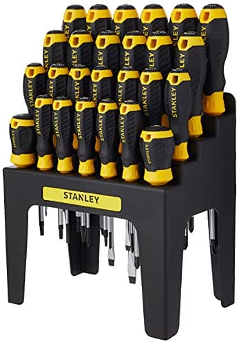 Image of Stanley 062142 Screwdriver Set in Rack 26 Piece