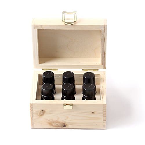 Image of Mystic Moments | Essential Oil Starter Pack in Wooden Gift Box - 6 x 10ml - 100% Pure