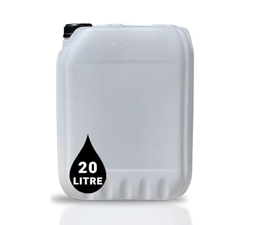Image of 20L Plastic JERRY CAN for Water & Chemicals Storage Container – UN Certified Food Grade Stackable with Tamper-Evident Cap, Ideal for Outdoor Camping Emergency and Industrial Use