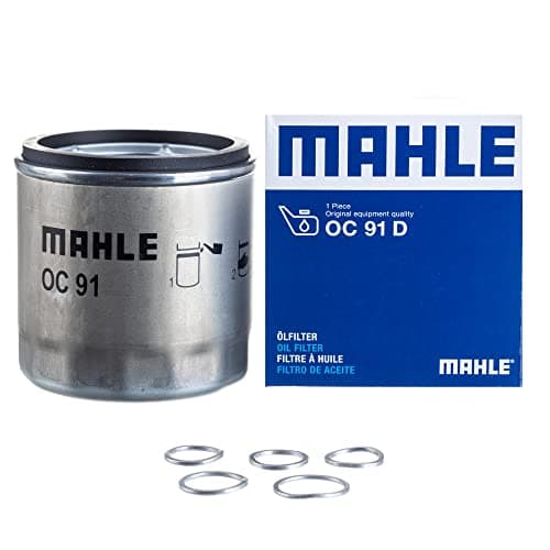 Image of MAHLE OC 91D Oil Filter - Oil Filter with Gasket / Gasket Set