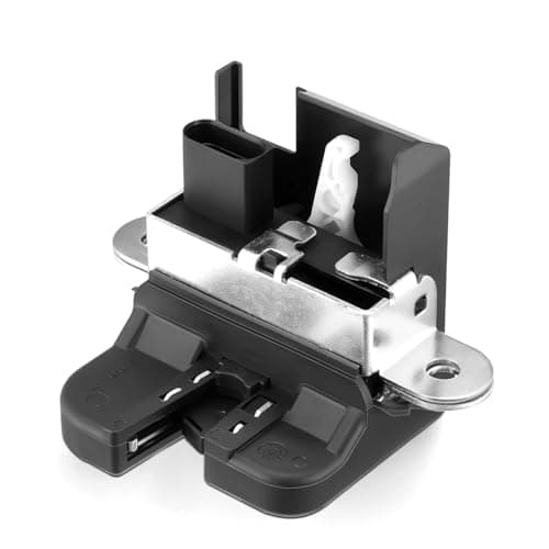 Image of Rear Tailgate Boot Lock Latch Actuator for Golf MK5 MK6, TOURAN, Passat B6 B7, Polo 6R, Seat Altea Leon - Trunk Lid Liftgate Lock - Replacement for 1T0827505H, 1T0827505F9B9, 5K0827505A