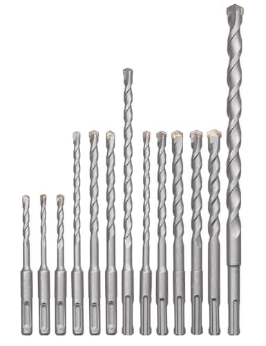 Image of Original Einhell 12-Piece SDS-Plus Drill Bit Set Hammer Drill Accessories (12-Piece Drill Set Suitable for All Hammer Drills with SDS-Plus Shank, Diameter 5-14 mm)