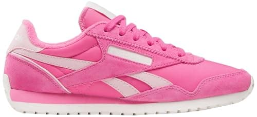 Image of Reebok Women's Classic Az Trainers, Pink White, 3 UK