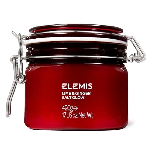 Image of ELEMIS Frangipani Monoi Salt Glow – Exfoliating Salt Scrub with Monoi Oil & Frangipani Flower – Hydrating Body Scrub for Smooth, Radiant Skin – Ideal for Dry & Rough Skin