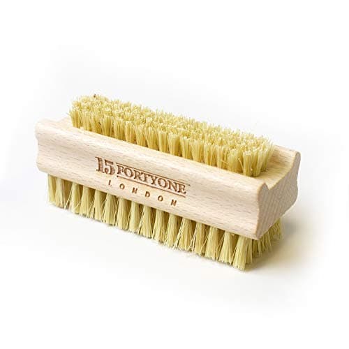 Image of 1541 London Beechwood Wooden Nail Brush with Firm Cactus Bristle (1 pack)
