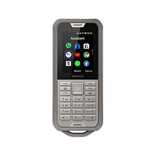 Image of HMD Global Nokia 800 Tough 6.1 cm (2.4") 0.5 GB 4 GB Dual SIM Sand 2100 mAh - Nokia 800 Tough, 6.1 cm (2.4"), 0.5 GB, 4 GB, 2 MP, KaiOS, Sand