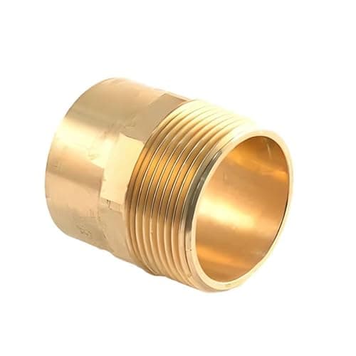 Image of 15mm x 1/2" Solder Ring Male Iron Adaptor - Pack of 2