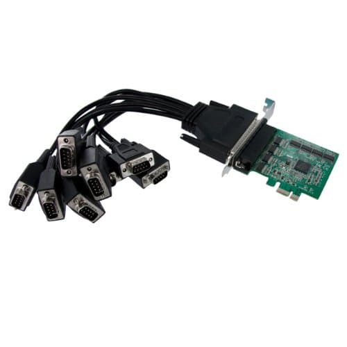 Image of StarTech.com 8 Port Native PCI Express RS232 Serial Adapter Card with 16950 UART
