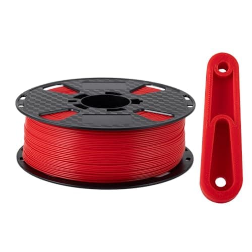 Image of CC3D ABS Pro Filament Red 1.75 mm 1KG 3D Printer Filament Spool Lower Warpage Better Adhesion 3D Printing Materials ABS Red Colour