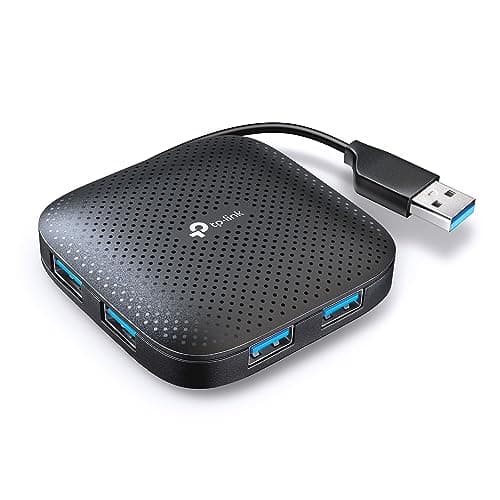 Image of TP-Link 4-Port USB 3.0 Hub, Slim and Compact USB Splitter with Foldable Cord Design, USB hub for laptop, PC, Macbook, Mac Mini, XPS, Surface Pro, Chromebook, Flash Drive, Mobile HDD and More(UH400)