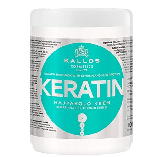 Image of Kallos Keratin Hair Mask with Keratin & Milk Protein 1000ml