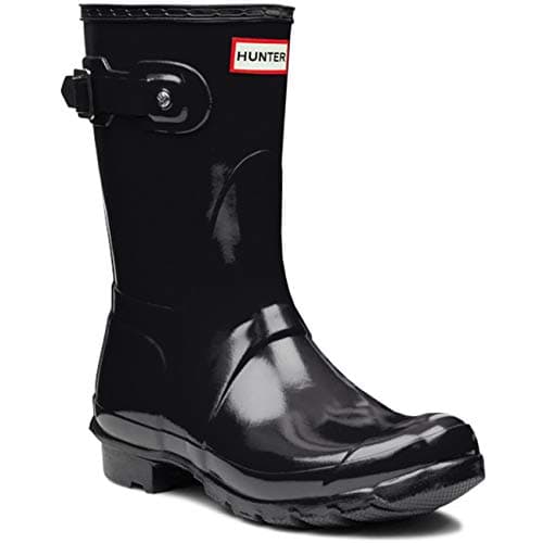Image of Hunter Original Short Womens Boots - Black - 8