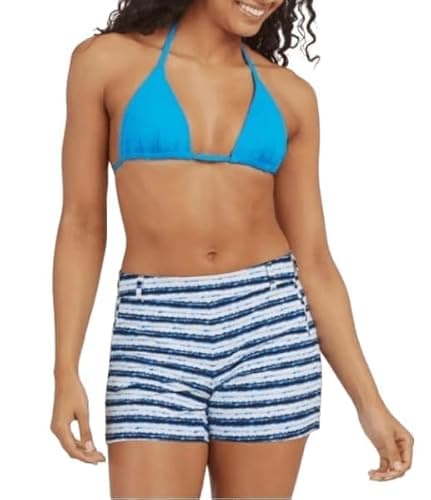 Image of Sunshine Shorts, 4", Blue Painted Stripe, M