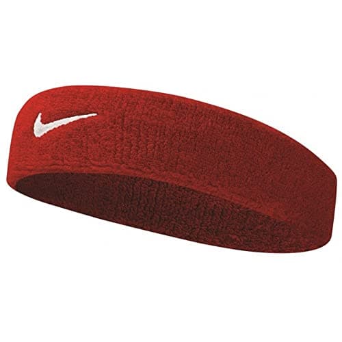 Image of NIKE Men's Swoosh Headband, Red - One Size