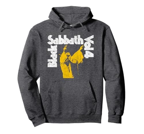 Image of Official Black Sabbath Vol 4 Album Logo Pullover Hoodie