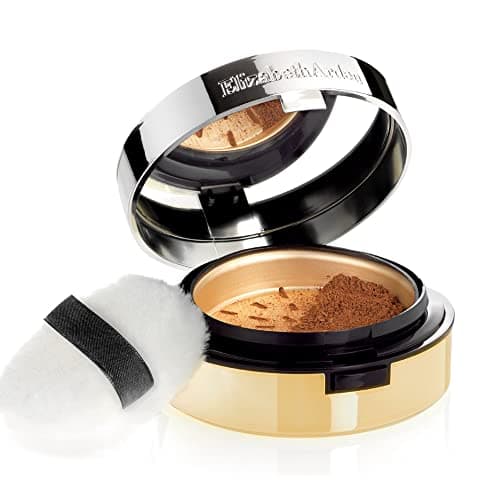 Image of Elizabeth Arden Pure Finish Mineral Powder Foundation in Shade 5, 8.33g, Non-Drying, Skin-Brightening Powder, Sheer to Full Coverage, for Normal to Oily Skin