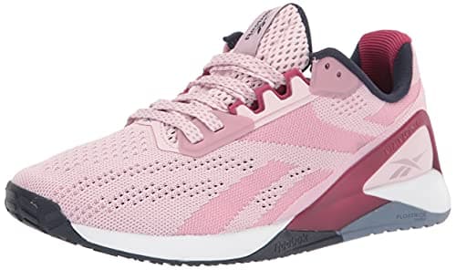 Image of Reebok Women's Nano X1 Cross Trainer, Frost Berry/Punch Berry/Vector Navy, 5.5