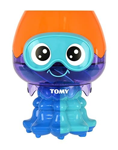 Image of Toomies Spin & Splash Jellyfish Preschool Children's Bath Toy