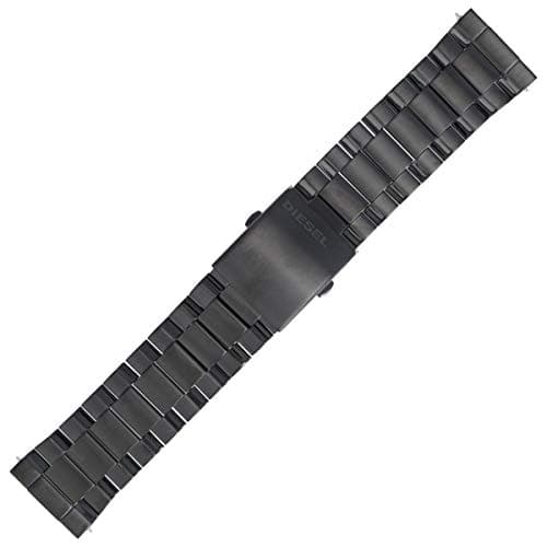 Image of Diesel DZ-4309 Watch Strap 26 mm Metal Black