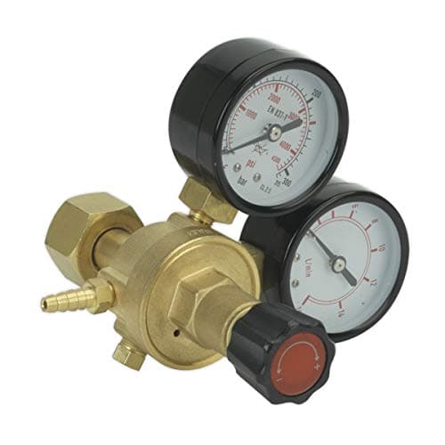 Image of Sealey Reg/Mt Mig Gas Regulator 2 Gauge Industrial