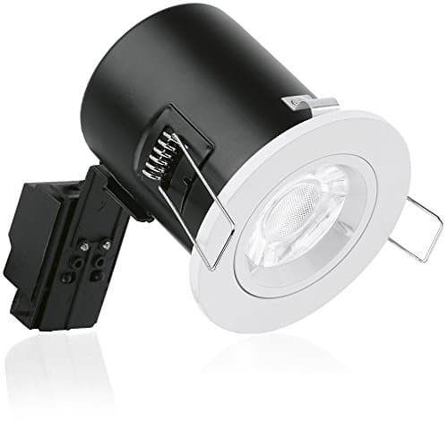 Image of Aurora Fire Rated Downlight Twist Lock with LED Lamp White