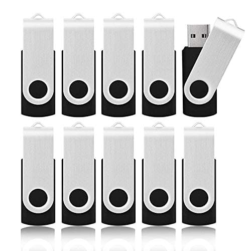 Image of 10Pack 2GB USB 2.0 Sticks, KOOTION USB 2.0 Thumb Drives Bulk Flash Drive Pack 2GB Pendrive USB Memory Stick Zip Drive