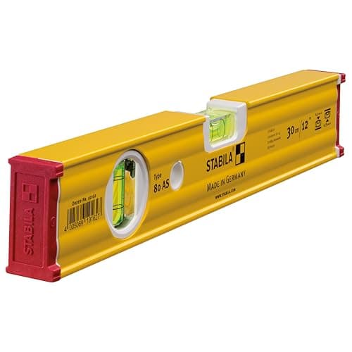 Image of 80 AS Spirit Level 2 Vial 19162 30cm