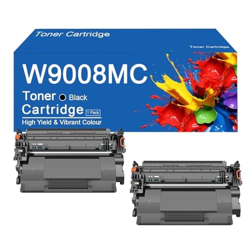 Image of W9008MC Toner Cartridges High Yield Replacement for HP LaserJet Managed E50145dn E52645dn E52645 Printers with Chip,W9008MC-2Set