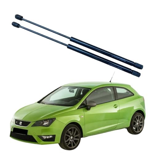Image of MOXSTRUTS, 2x Rear Tailgate Boot Gas Spring Struts For SEAT IBIZA MK4 SPORT COUPE (2008-2016), Lift Support System 455 (N) 450 mm