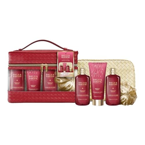 Image of Baylis & Harding Midnight Cherry Bags Of Beauty Gift Set (Pack of 1) - Vegan Friendly