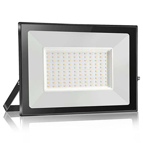 Image of Probapro 100W Led Floodlight Outdoor, 10000LM 3000K Warm White Spotlight, IP65 Waterproof LED Security Lights for Backyard, Garage, Workshop