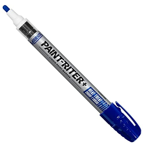 Image of Markal 97305 Pro-Line HT High Temperature Liquid Paint Marker, Blue