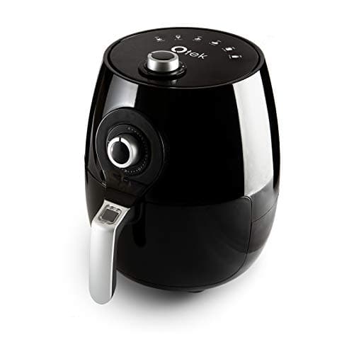 Image of Otek 4.5L Air Fryer | 1450W | Low Fat | Healthier Oil Free Frying | Compact Cooker Oven | Timer | Rapid Heating & Air Flow Circulation | Adjustable Temperature Control | AF351 | Black