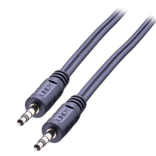 Image of LINDY 35648 20 m 3.5 mm Premium Audio Jack Cable - Black