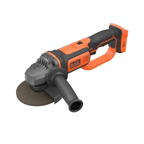 Image of BLACK+DECKER 18V Cordless Small Angle Grinder - Bare Unit (Battery not Included)