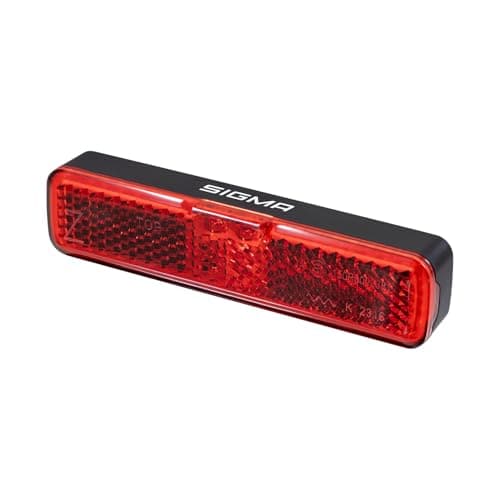 Image of SIGMA EOX RL Rack Rear Light for Electric Bikes | Weatherproof Rear Light for Electric Bikes | Easy Mounting on the Luggage Rack, Red