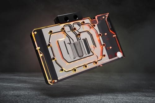 Image of EK-Quantum Vector³ Suprim GPU Water Block with Backplate for MSI GeForce RTX 5090, Plexi Nickel, D-RGB, 236.5 x 156 x 27 mm