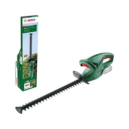 Image of Bosch Cordless Hedge Cutter EasyHedgeCut 18V-52-13 (Without Battery; 18 Volt System; Blade Length 52 cm; for Trimming Smaller Hedges; in Carton Packaging)