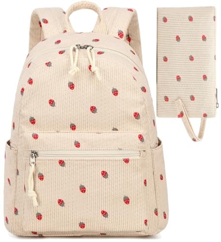 Image of LEDAOU Small Backpack for Women Mini Backpack Purse for Girls Teens Children School Travel Shoulder Bag 2-Piece Women's Backpack Set, Kleine, Casual