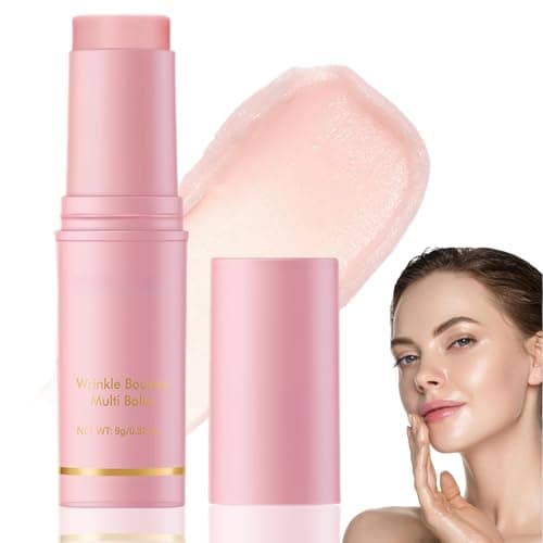 Image of Deep Wrinkle Filler Collagen Stick for Face & Lips,Multi-Action Anti-Aging Balm Stick with Hydrating Collagen Wand,Firming Treatment Stic/k for Fine Lines Reduction,Portable Coll/agen Boosting St/ick