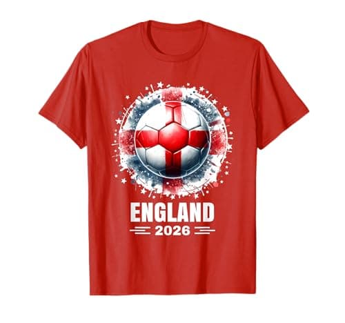 Image of England Player 2026 England Shirt Fans Boys Men Kids Youth T-Shirt