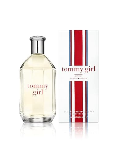 Image of Tommy Hilfiger – Tommy Girl Eau de Toilette 100 ml – Perfume for Women – Very Fresh Floral Fragrance with Fruity Notes – Transparent Glass Bottle