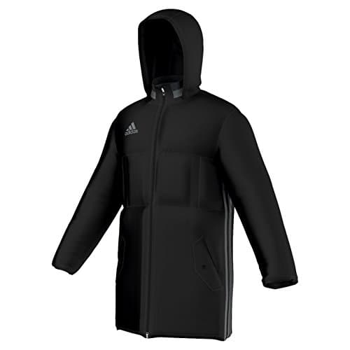 Image of Adidas Men Condivo 16 Stadium Jacket - Black/Vista Grey, Small