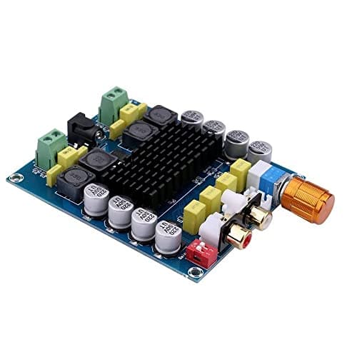 Image of Fasizi TDA7498 2x100W Dual Channel Digital Class D Audio Amplifier Board DC 14-32V 24V Powered Stereo Power Amp Module