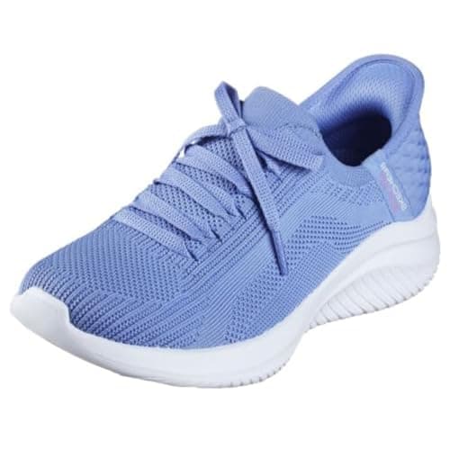 Image of Skechers Women's Ultra Flex 3.0 Brilliant Path Sneaker, Blue, 7 UK