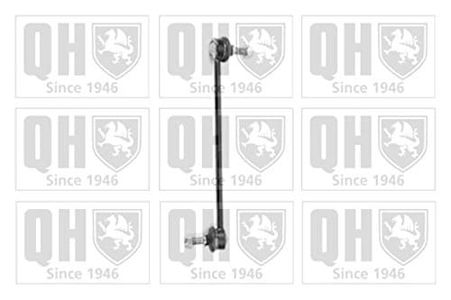 Image of Quinton Hazell Stabiliser Link - QLS3617S - Single Bar Fits Front Axle Left - Original Equipment OEM Quality Direct Fit Replacement - Length: 286mm - Finish: Powder-Coated