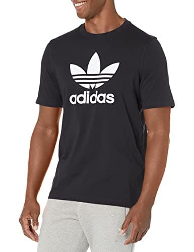 Image of Adidas Originals Men's Adicolor Classics Trefoil T-Shirt, Black, Large