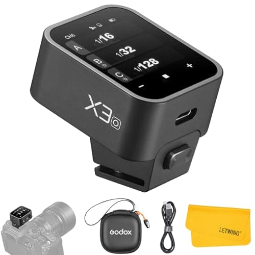 Image of Godox X3-O TTL Flash Trigger Compatiable for Olympus Panasonic Camera, 2.4G Wireless Touchscreen Support TTL Flash X3 Transmitter (X2T-O XPro-O XProII-O Upgraded Version)
