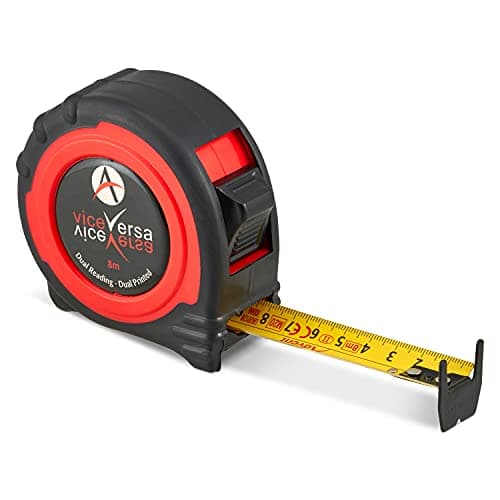Image of Advent Vice Versa 8m x 25mm Metric Tape Measure Dual Printed Blade - ATM4-8025VV