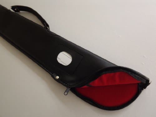 Image of 307> Soft Black Case For 2 Piece Snooker Pool Cue